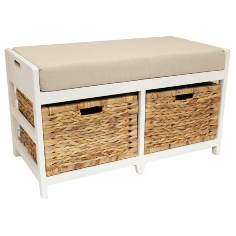 Showing results for storage bench for bathroom. HOME/HALLWAY/BATHROOM BENCH/SEAT WITH SEAGRASS WICKER ...