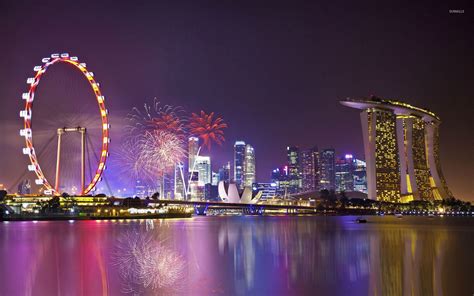 After 2014, this title was snatched by las vegas strip's high roller, which is only 2.6 meters taller than the flyer. Singapore Flyer wallpaper - World wallpapers - #27339