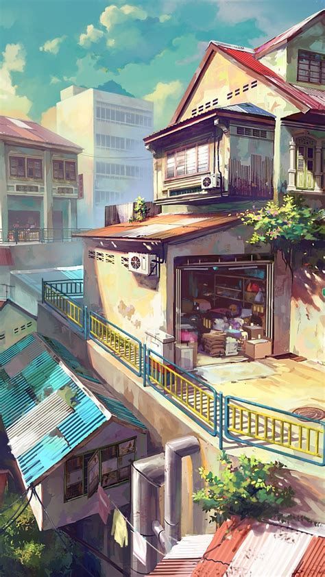 Japanese Anime Painting In 2020 Hintergrund Landschaft