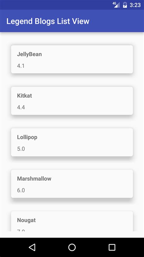 Listview In Android With Recyclerview With Complete Guide