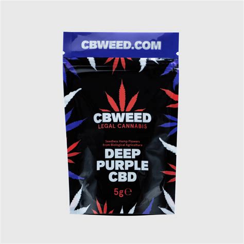 Deep Purple Cbd 5g Cbweed Cannabis Light