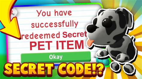 Food eggs gifts pets pet items strollers toys vehicles. SECRET ADOPT ME CODE! How To Get FREE Pet Item In Roblox ...
