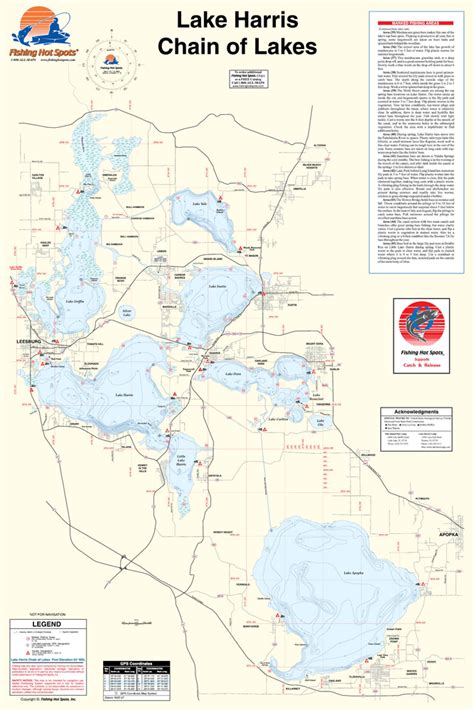 Harris Chain Of Lakes Map Big Bus Tour Map