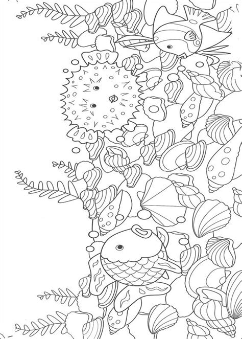 fish coloring pages books    printable