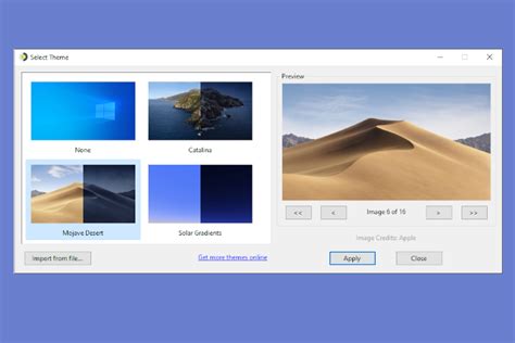 Dynamic Themes Windows 10 Loxaba