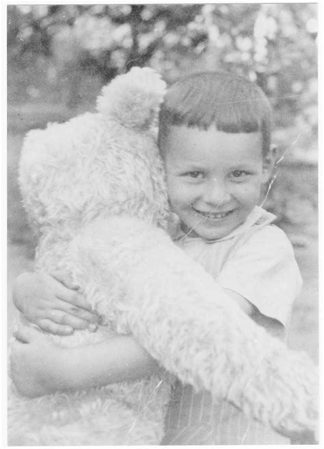 Hans Frank Rosenbaum Hugs A Giant Stuffed Teddy Bear Collections