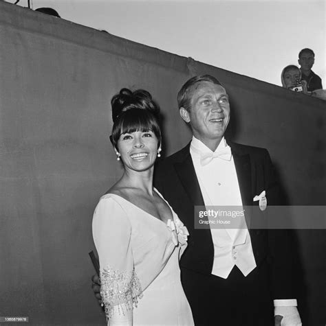 American Actor Steve Mcqueen And His Wife Neile Adams Attend The