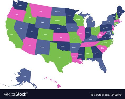 Political Map Of Usa