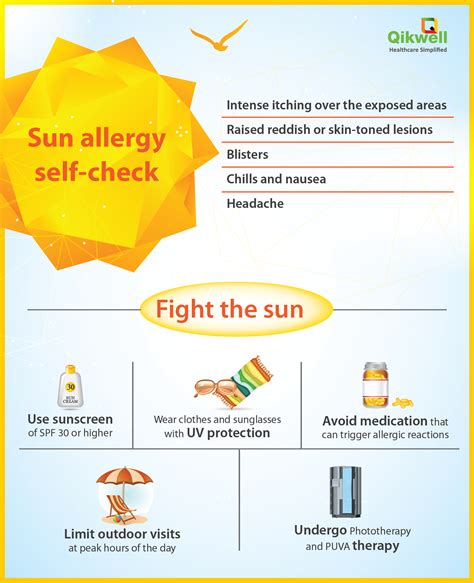 Sun Allergy Self Check Sun Allergy Intense Itching Allergies
