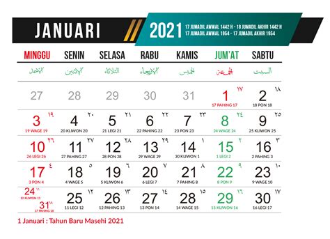 Download Kalender Meja 2021 Pdf