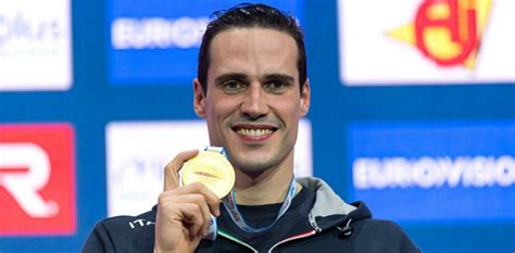 Il campione di nuoto Fabio Scozzoli incontra gli atleti ...