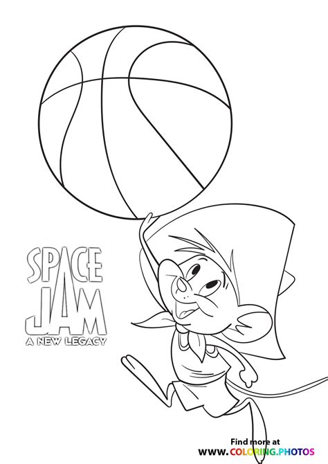 Space Jam A New Legacy Coloring Page Printable Porn Sex Picture