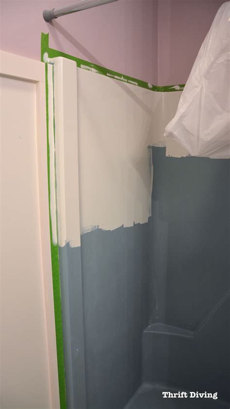 Diy Shower And Tub Refinishing I Painted My Old S Shower Tub