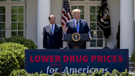 Trump Proposal Would Upend Drug Industry By Overhauling Rebates In Medicare Cnnpolitics