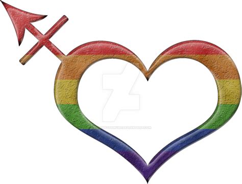 Transgender Pride Symbol In Rainbow Colors By Lovemystarfire On Deviantart