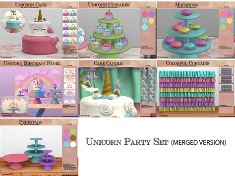 Sims 4 Unicorn Cc Horns Furniture Decor And More Fandomspot