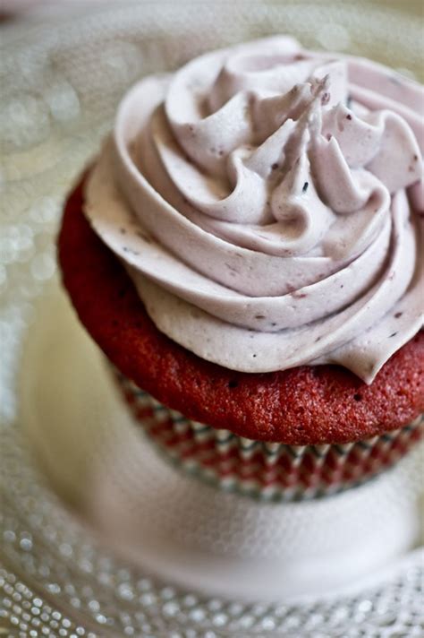 Red velvet cake is a classic. Red Velvet Cupcakes with Blueberry Cream Cheese Icing