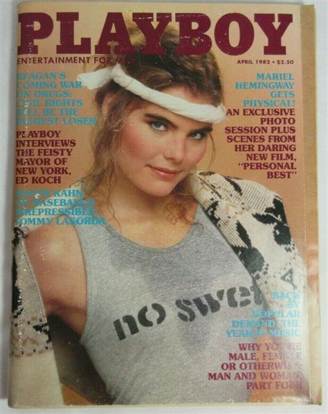 Mavin Vintage Playboy Magazine April 1982 Mariel Hemingway With