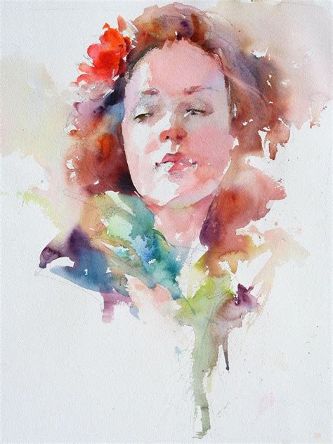 Pin By Julia On Watercolor Watercolor Portraits Watercolor Artists