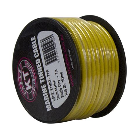 You can also choose from industrial, underground. Marine Tinned Single Core Cable, Yellow, 4mm, 26/.30 ...