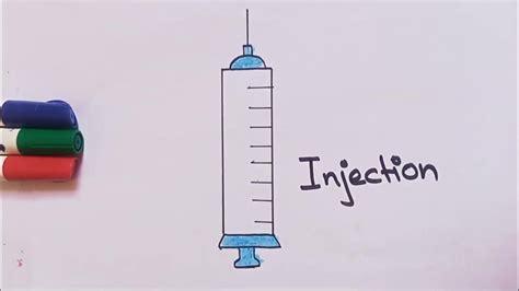 How To Draw Injection Youtube