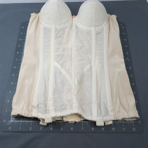1950 xs corset girdle tiny size 32 tag 1950 straples… gem
