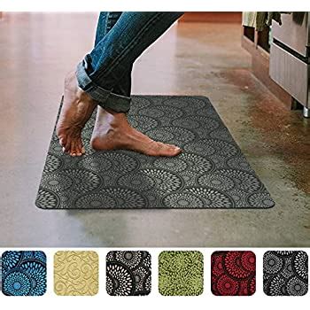 The textured rubber surface does an admirable job of keeping thin rugs in place. Amazon.com: Shape28 Runner Mat Ultra-Thin Kitchen Rug with Non Slip Rubber Backing 60x23 ...