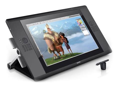 Wacom Cintiq 22hd Touch Pen Display Update Adds Multi Touch Support