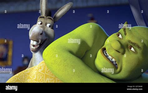 Donkey Shrek Shrek The Third 2007 Stock Photo Alamy