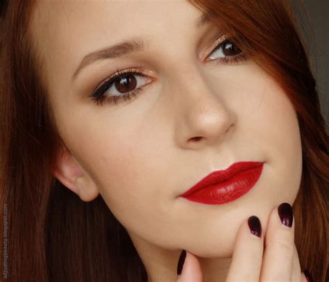 Dark Red Lips For Fall Adjusting Beauty