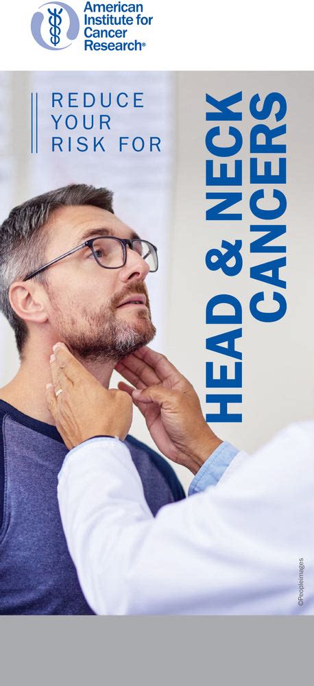 Reduce Your Risk For Head And Neck Cancers Pack Of 25 Aicr