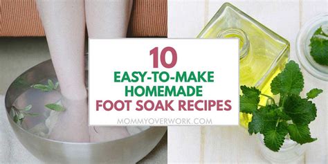 Epsom Salt And Vinegar Foot Soak Recipe