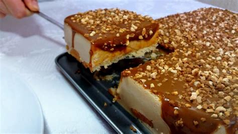 No te puedes perder esta tarta de turrón con dulce de leche No dudes