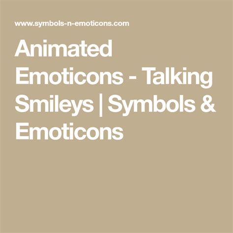Animated Emoticons Talking Smileys Symbols And Emoticons Animated