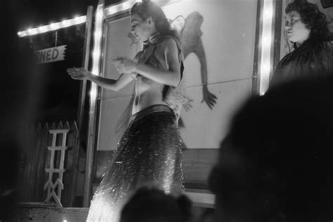 Photograph Of A Burlesque Dancer On Stage The Portal To Texas History