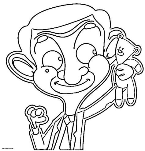 12 Excellent Coloriage Mister Bean Image Mr Bean Dibujos Anime