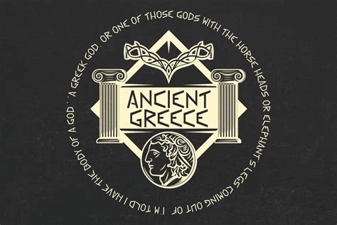 Greek Myth Decorative Display Font By Maulana Creative Thehungryjpeg
