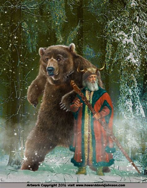 Russian Mythology Myths And Fairy Tale Art By Howard David Johnson