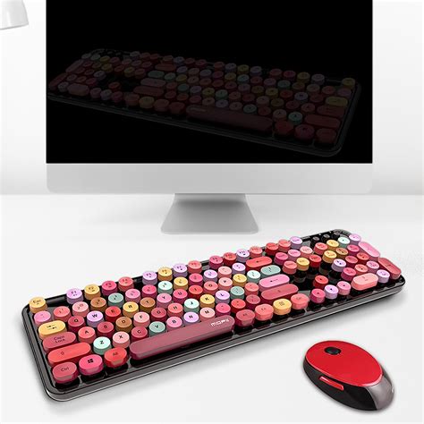 Mofii Sweet Keyboard Mouse Combo Color Mixto 24g Inalámbric Meses