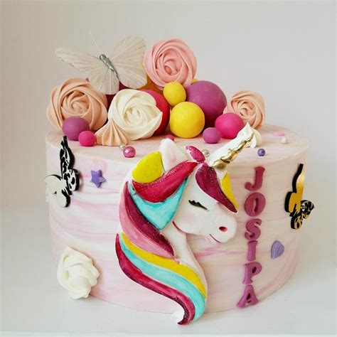 Cheerful Birthday Cake Decorated Cake By Tortebymirjana Cakesdecor