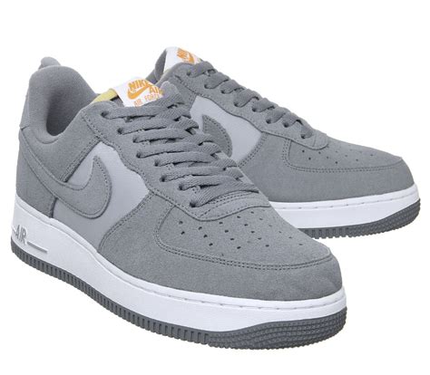 Herren air force 1 schuhe(30). Nike Nike Air Force One Trainers Cool Grey Wold Grey White ...