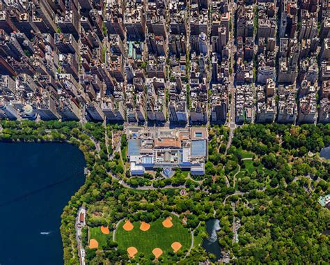 Aerial Panorama Photo Of New York Citys Central Park