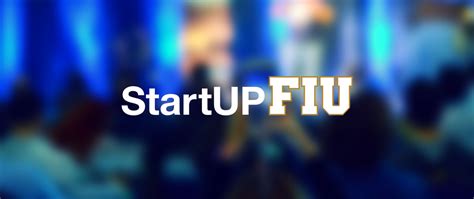 Startup Fiu Logo For Slide Startup Fiu