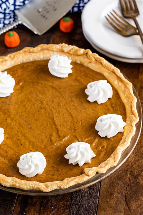 Seriously Easy Pumpkin Pie Recipe Crazy For Crust