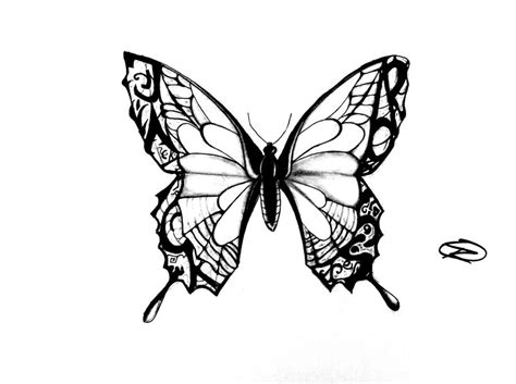 Butterfly Tattoo Design By Odrozz On Deviantart