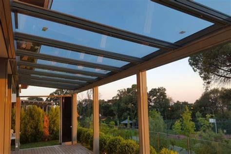 Insulated Single Glass Roof System Pergola Technical