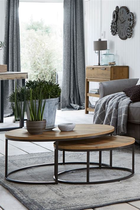 At next, our collection of coffee tables range from small and round to marble and glass styles. Buy Bronx Nest Of 2 Coffee Tables from the Next UK online ...