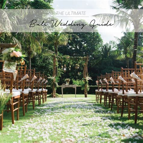 The Ultimate Bali Wedding Guide By The Asia Collective