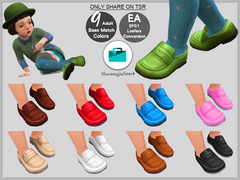 Sims 4 School Loafers