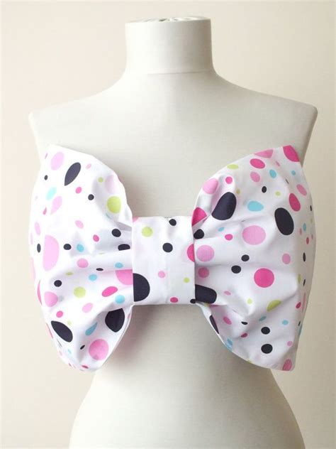 Bow Bandeau Top For Summer Big Bow Bandeau Cotton Bow By Pitikare 14